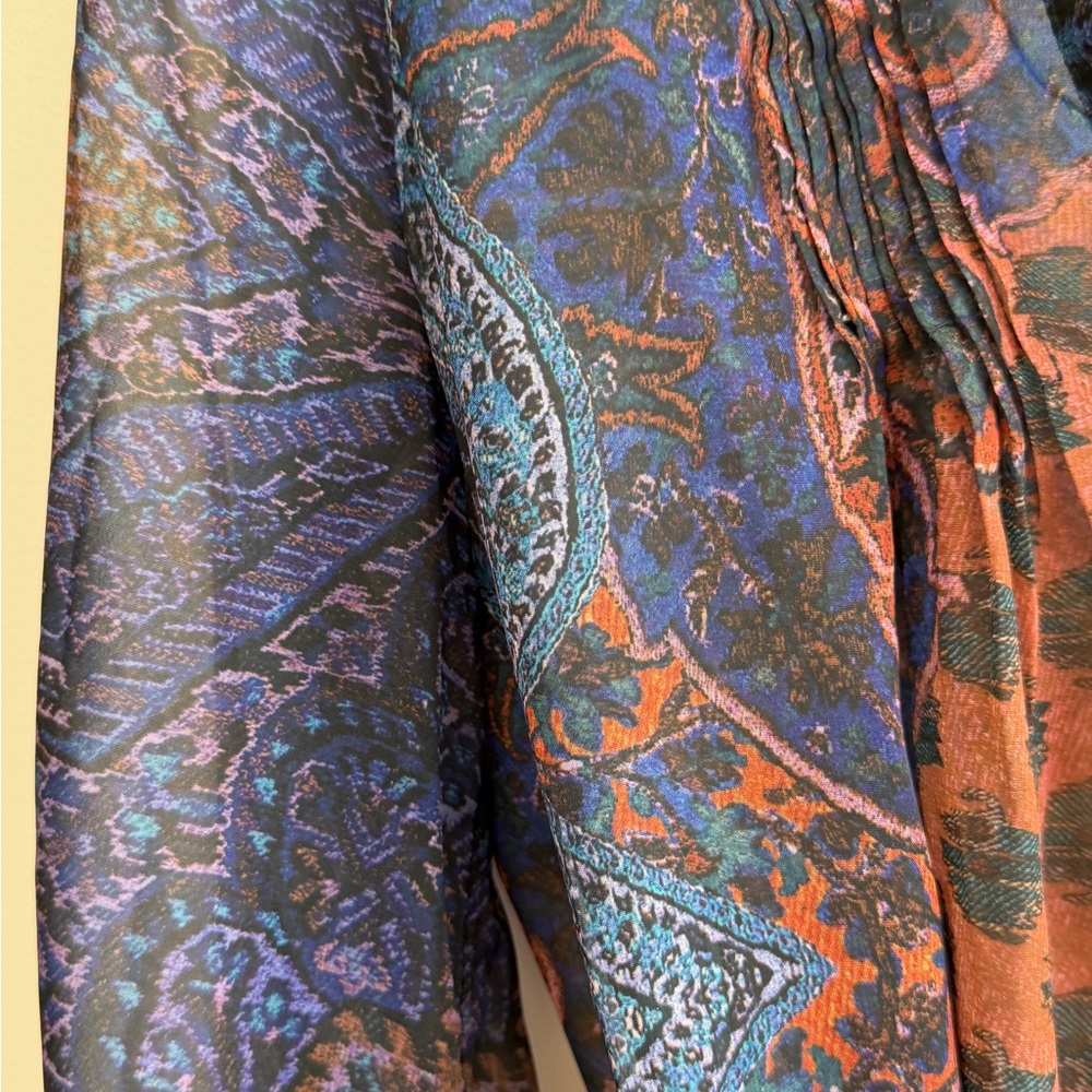 Mango Multicolor Patterned Blouse - image 5